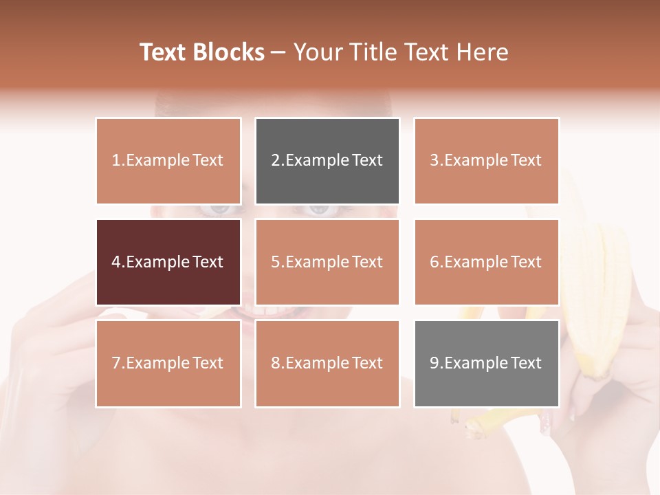 Expression People Girl PowerPoint Template