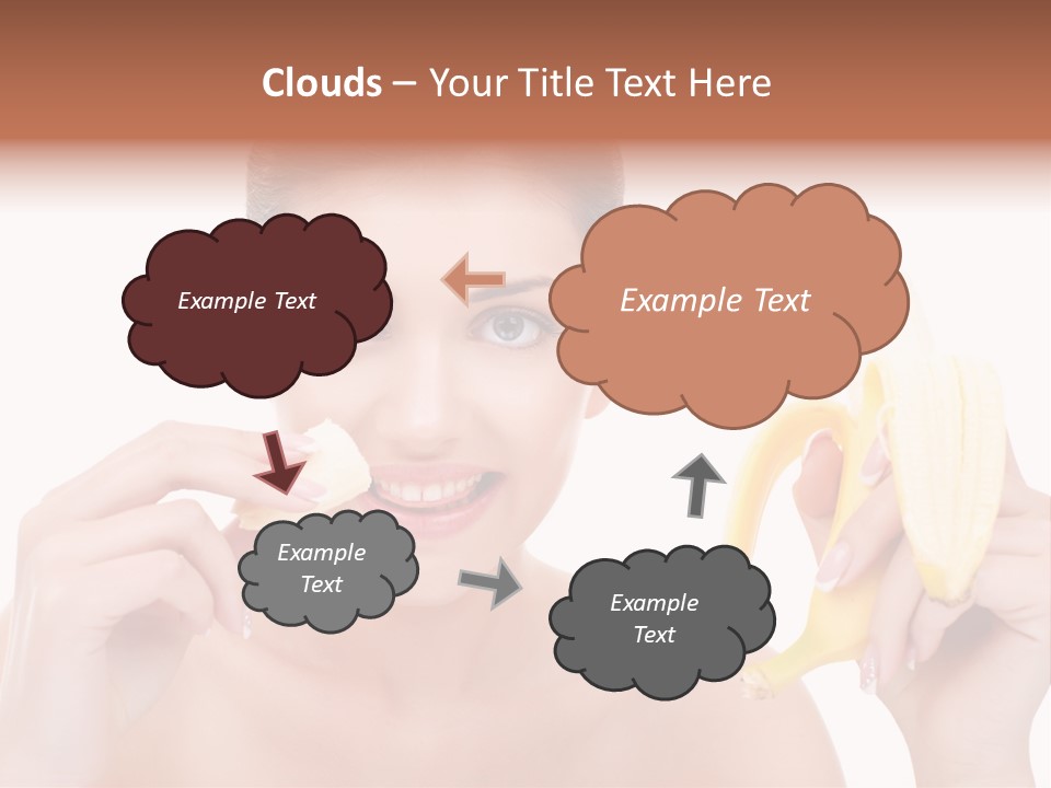 Expression People Girl PowerPoint Template