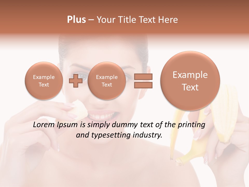 Expression People Girl PowerPoint Template