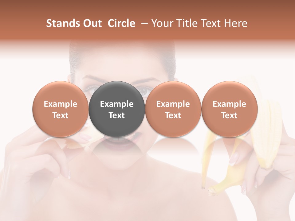 Expression People Girl PowerPoint Template