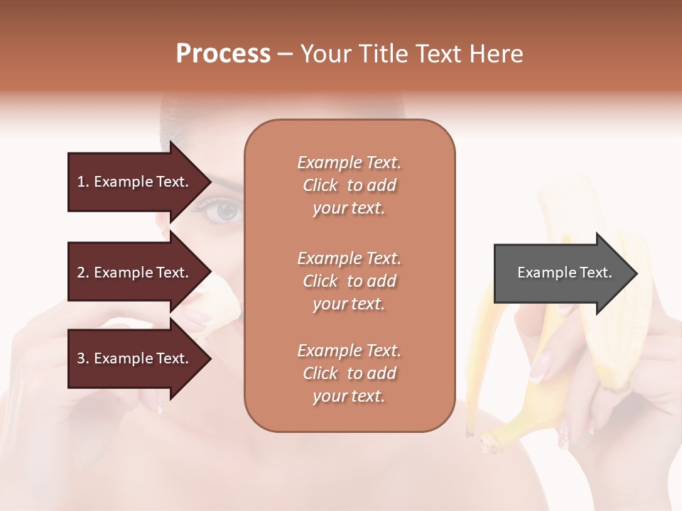 Expression People Girl PowerPoint Template
