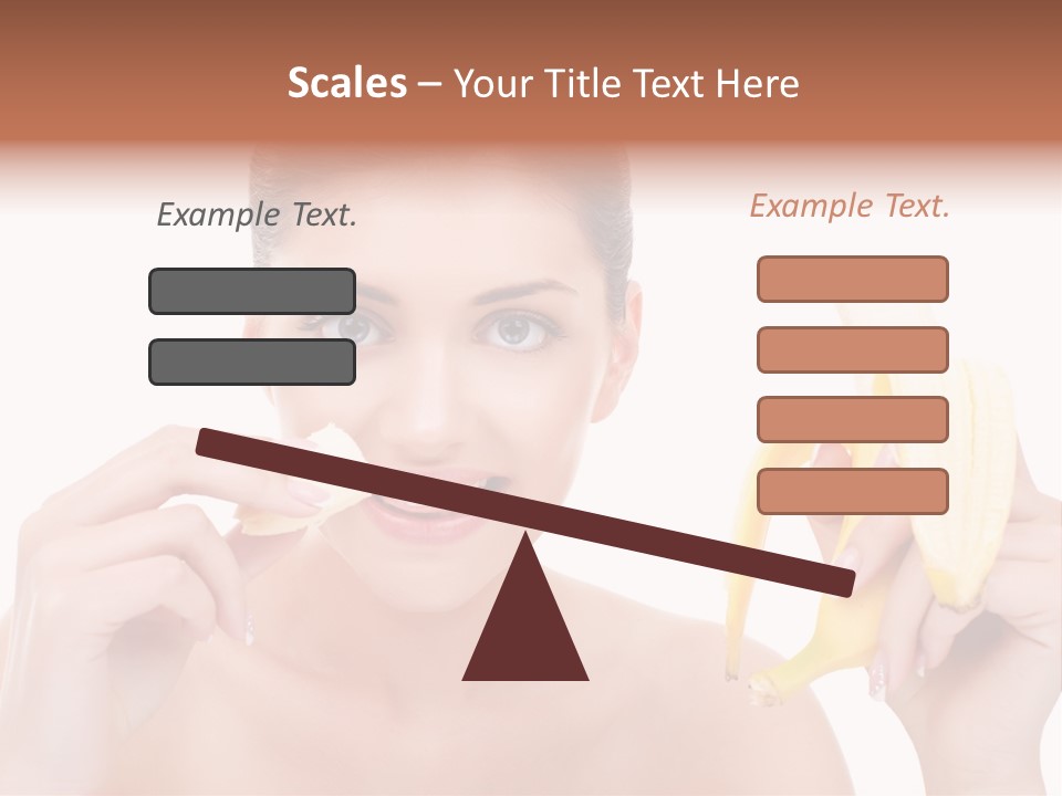 Expression People Girl PowerPoint Template