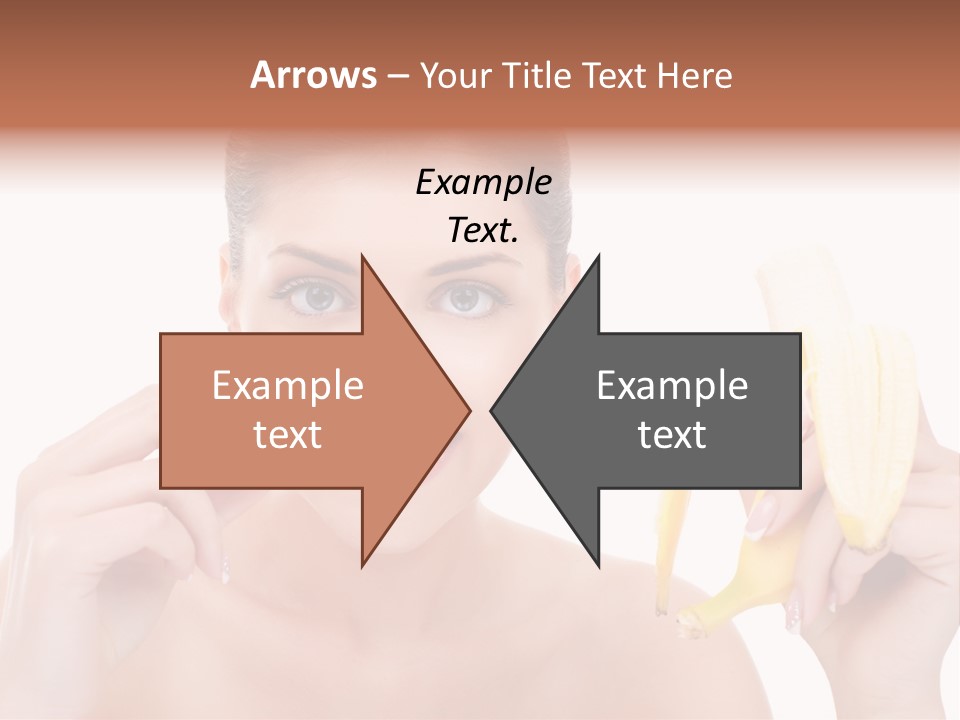 Expression People Girl PowerPoint Template