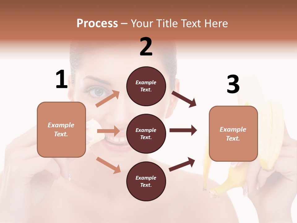 Expression People Girl PowerPoint Template