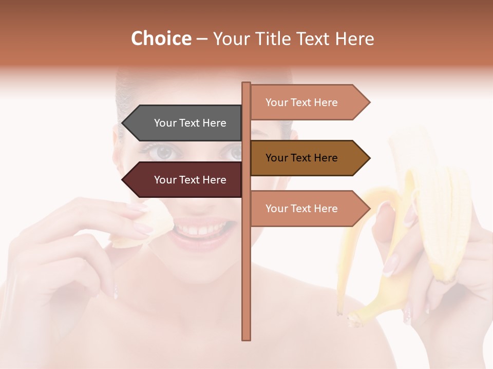 Expression People Girl PowerPoint Template