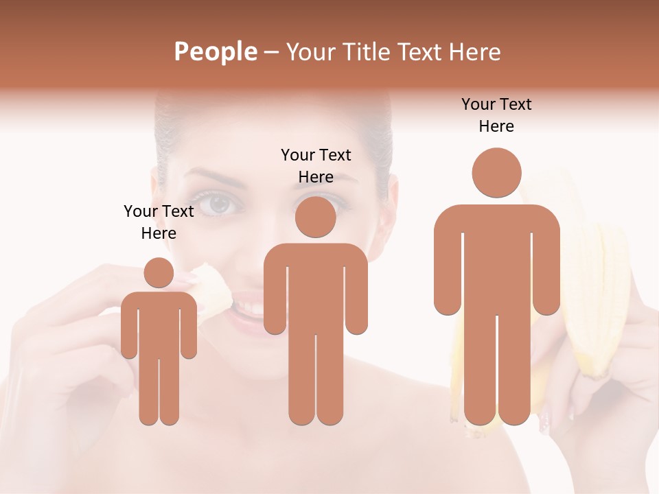 Expression People Girl PowerPoint Template