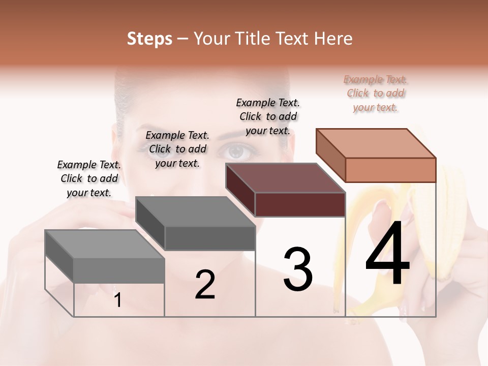 Expression People Girl PowerPoint Template