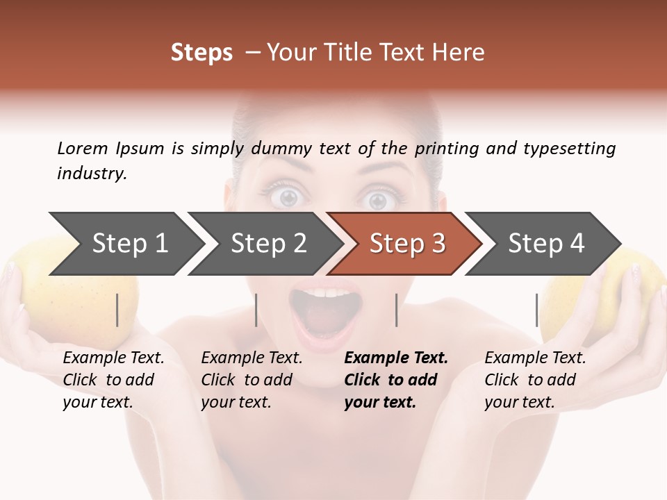Wenties Astounded Healthy PowerPoint Template