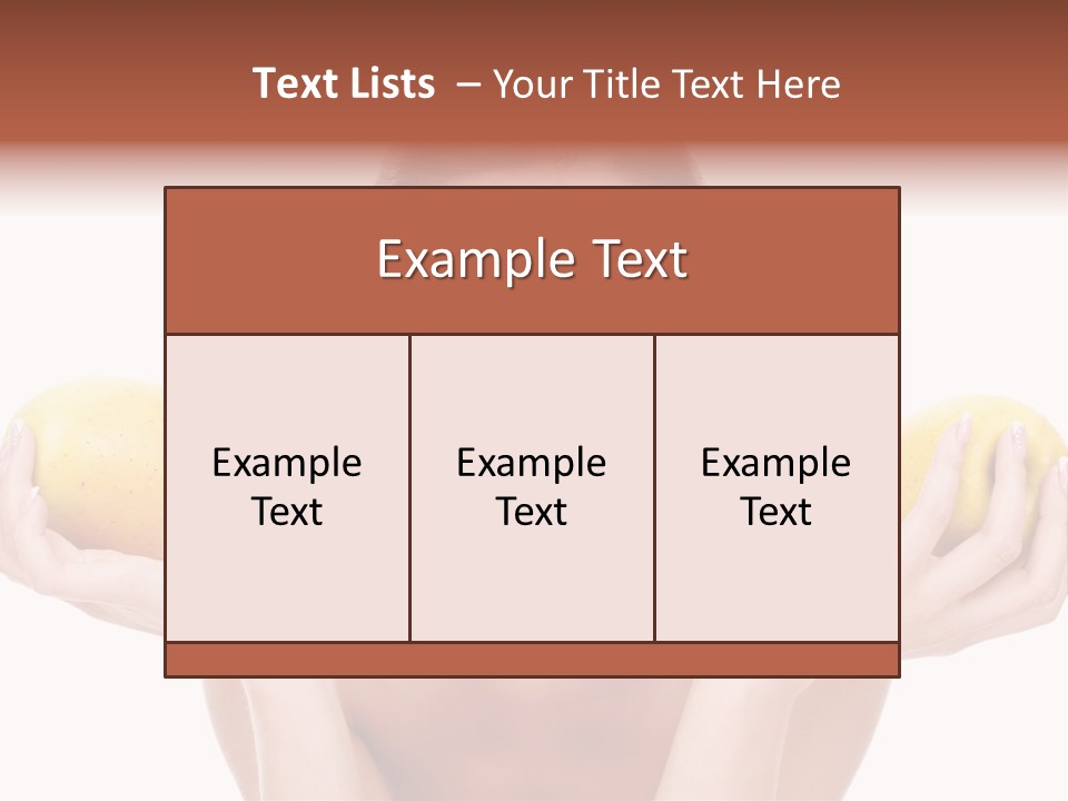 Wenties Astounded Healthy PowerPoint Template