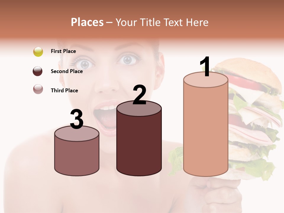 Colorful White Nutrition PowerPoint Template