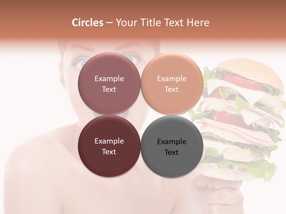 Colorful White Nutrition PowerPoint Template