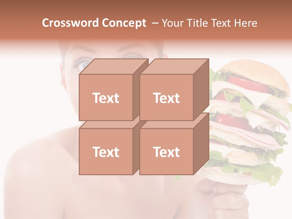 Colorful White Nutrition PowerPoint Template