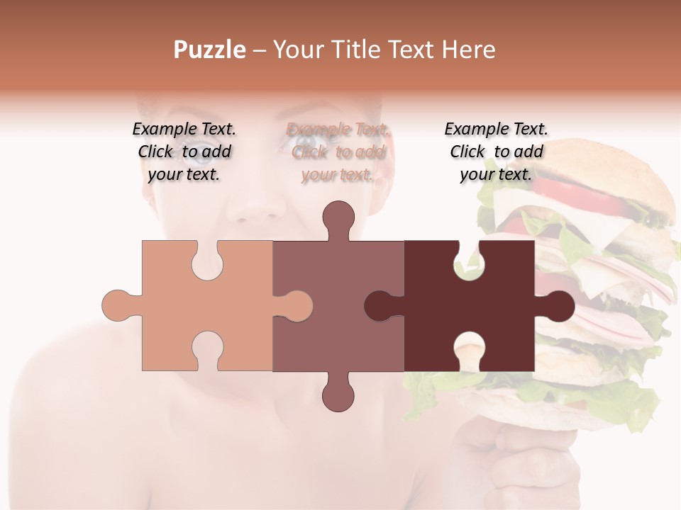 Colorful White Nutrition PowerPoint Template