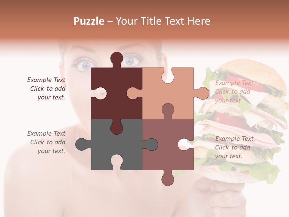 Colorful White Nutrition PowerPoint Template