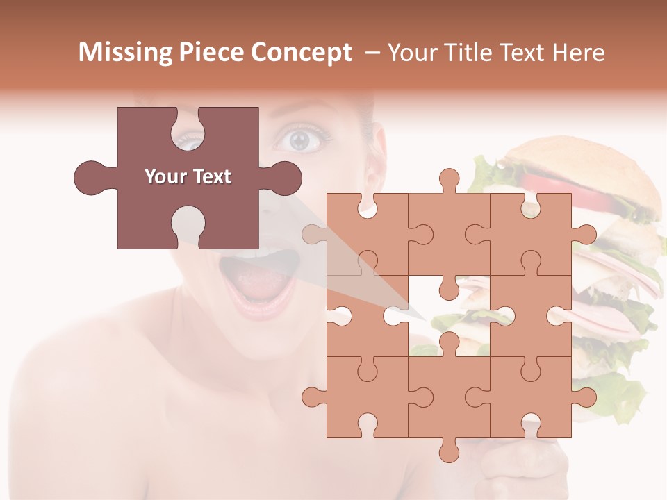 Colorful White Nutrition PowerPoint Template