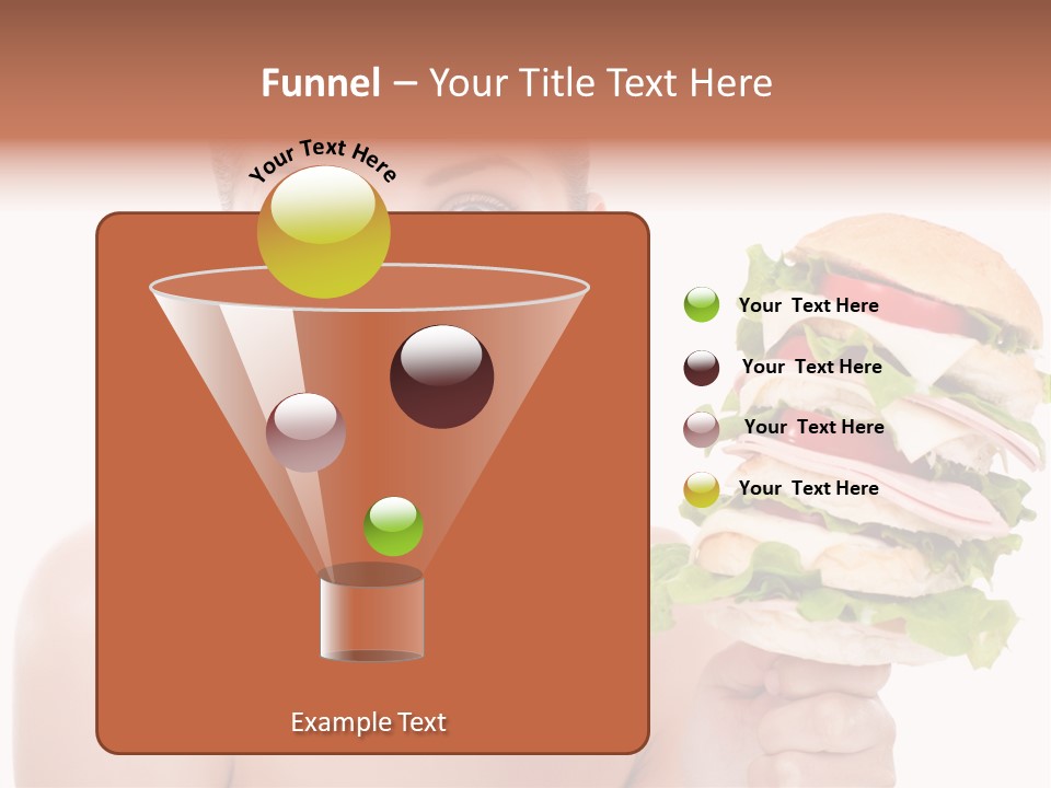 Colorful White Nutrition PowerPoint Template