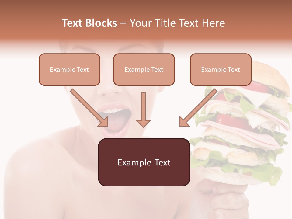 Colorful White Nutrition PowerPoint Template
