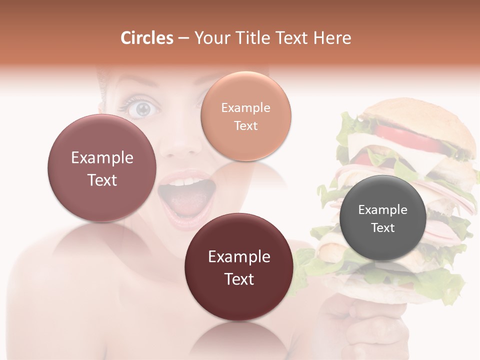 Colorful White Nutrition PowerPoint Template