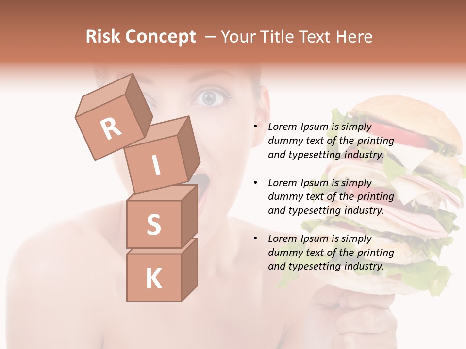 Colorful White Nutrition PowerPoint Template