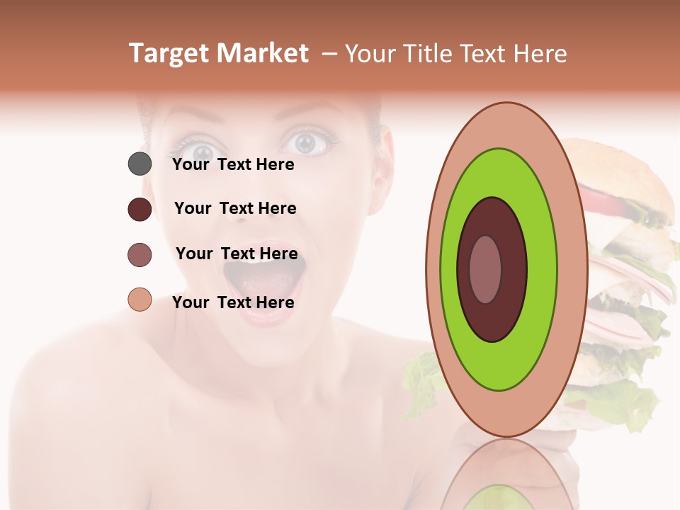 Colorful White Nutrition PowerPoint Template