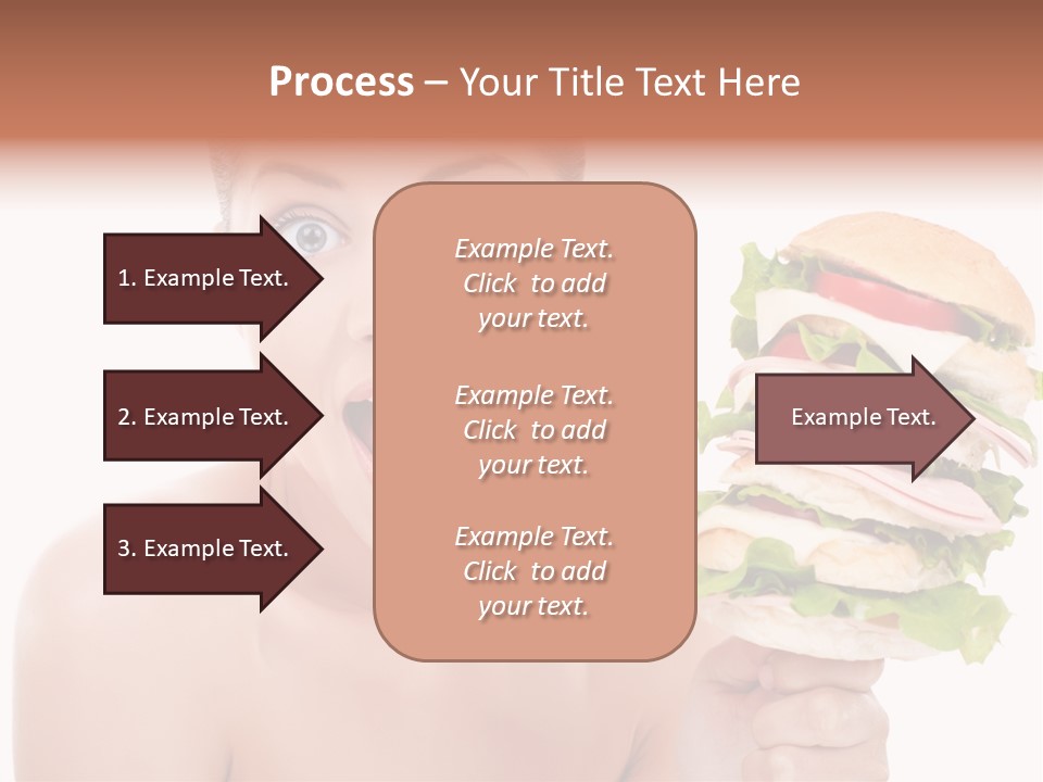 Colorful White Nutrition PowerPoint Template