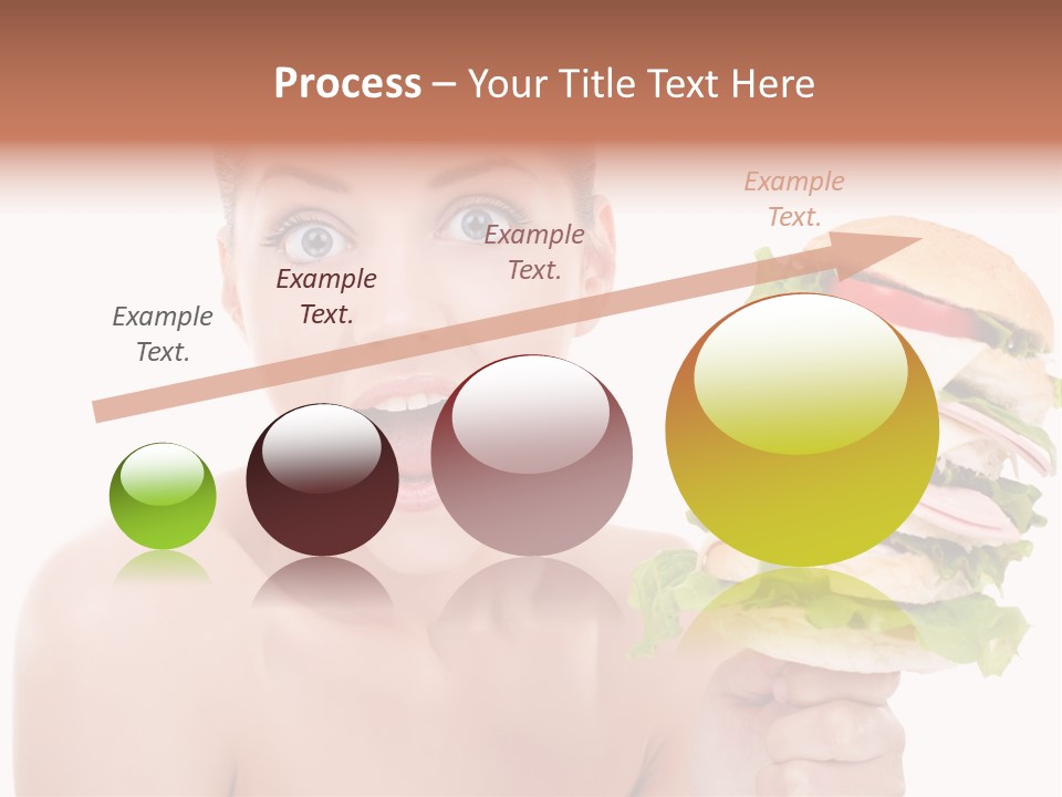Colorful White Nutrition PowerPoint Template