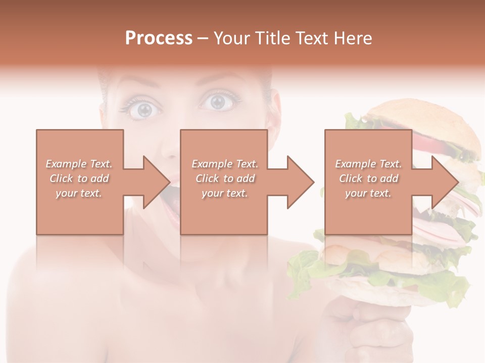 Colorful White Nutrition PowerPoint Template