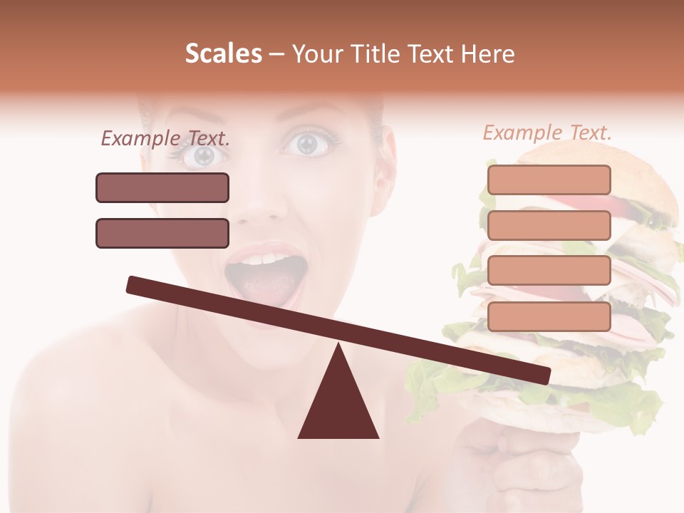 Colorful White Nutrition PowerPoint Template