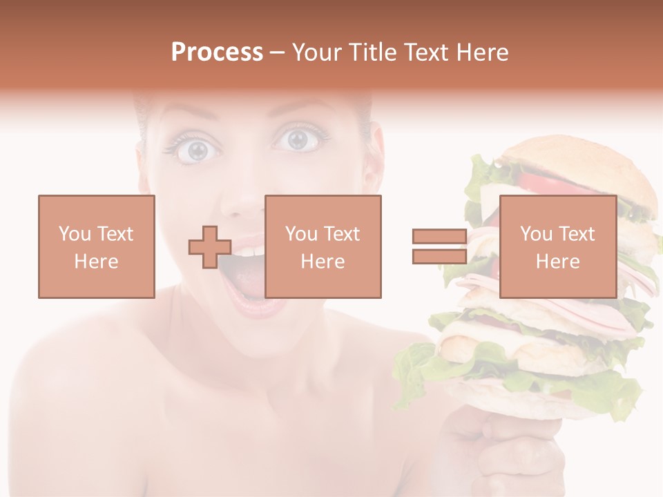 Colorful White Nutrition PowerPoint Template