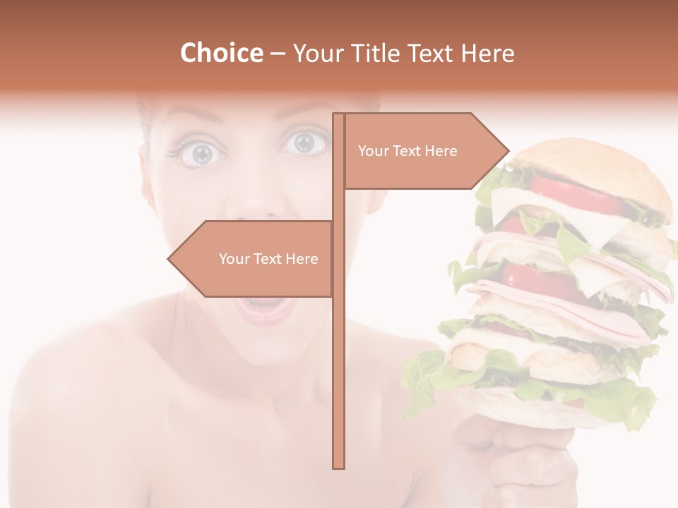 Colorful White Nutrition PowerPoint Template