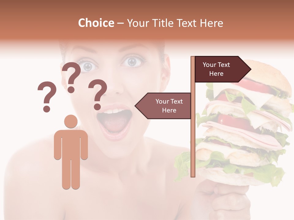 Colorful White Nutrition PowerPoint Template