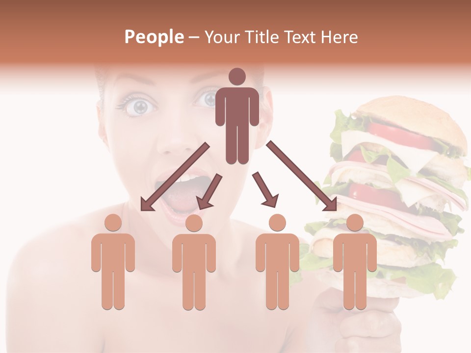 Colorful White Nutrition PowerPoint Template