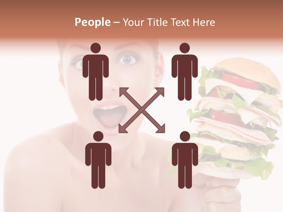 Colorful White Nutrition PowerPoint Template