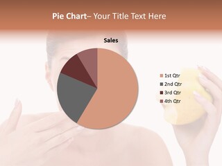 Portrait Eating Beautiful PowerPoint Template