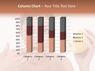 Portrait Eating Beautiful PowerPoint Template