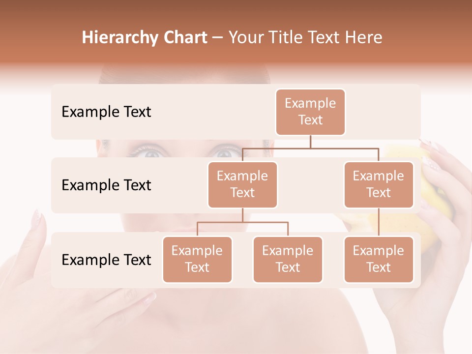 Portrait Eating Beautiful PowerPoint Template