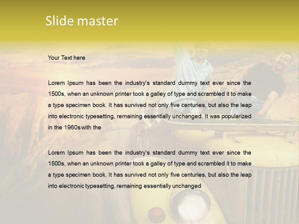 Lifestyles Old Day PowerPoint Template