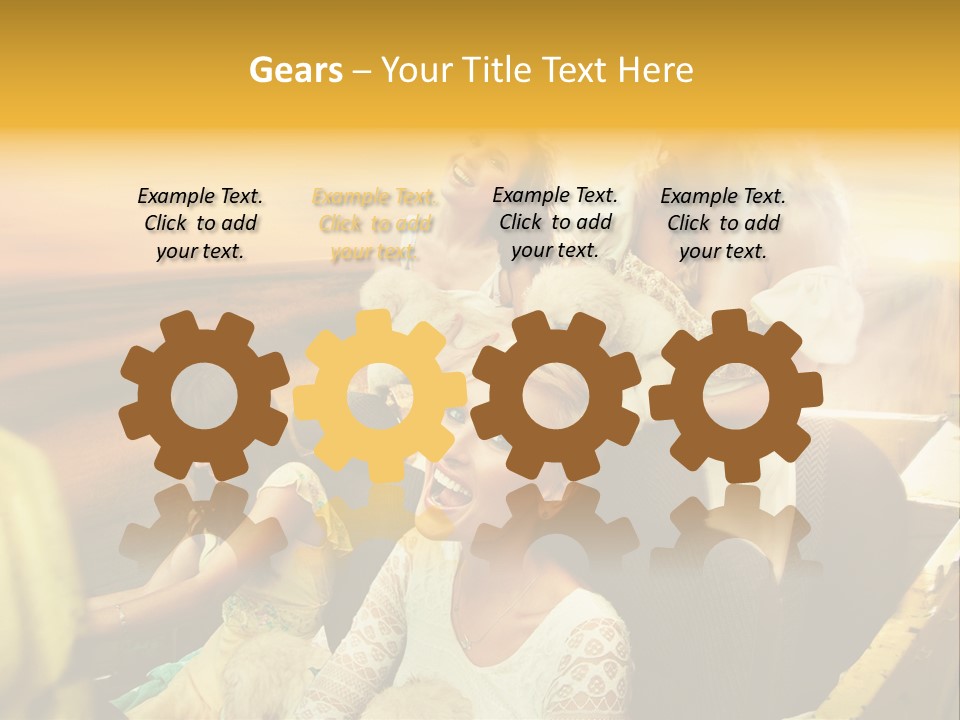 Joy Convertible Students PowerPoint Template