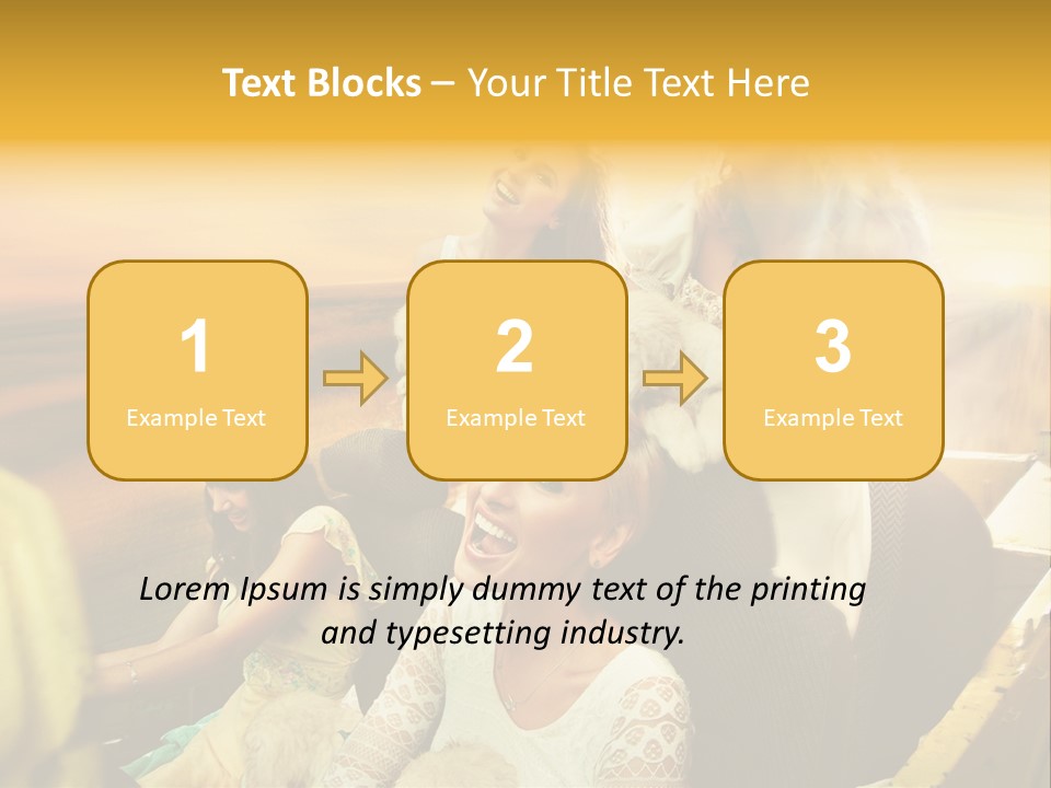 Joy Convertible Students PowerPoint Template