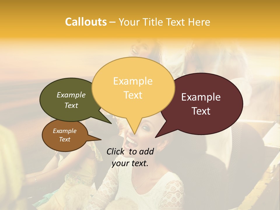 Joy Convertible Students PowerPoint Template