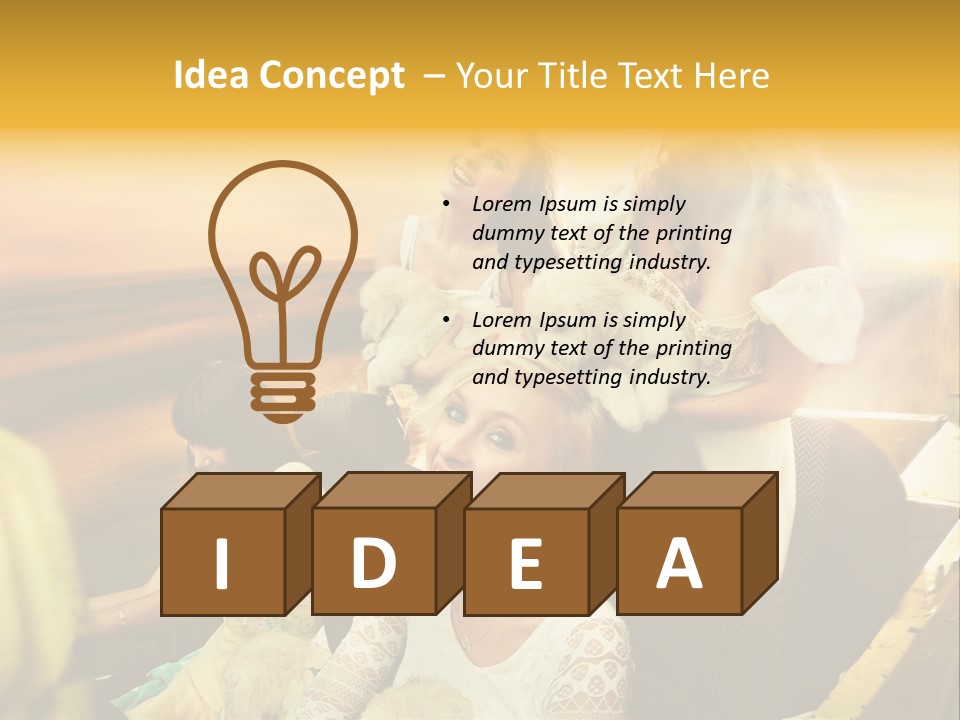 Joy Convertible Students PowerPoint Template