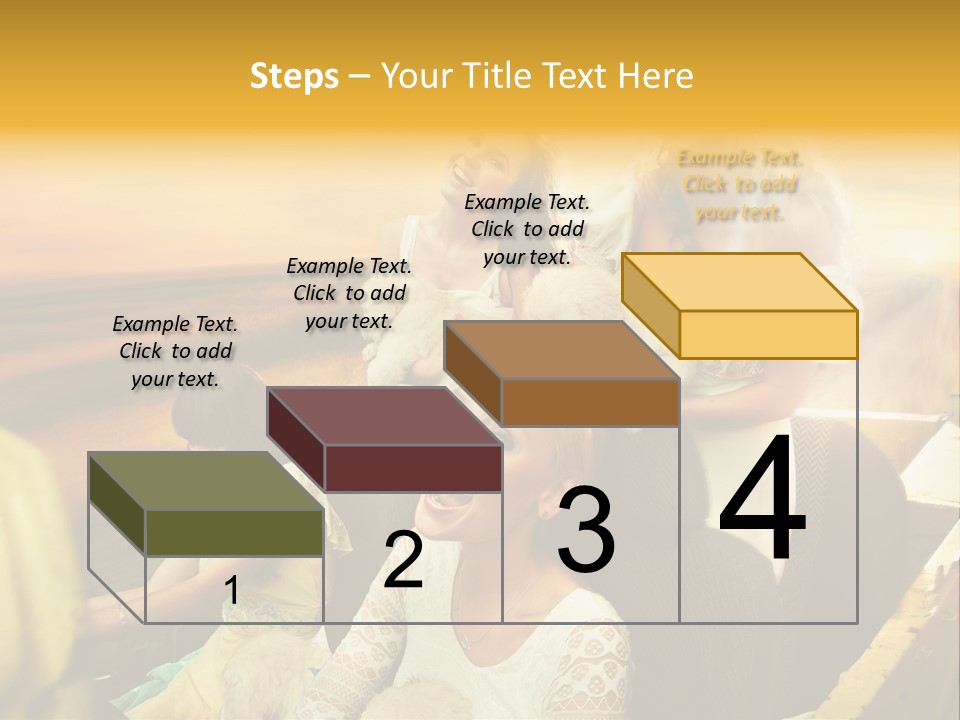 Joy Convertible Students PowerPoint Template