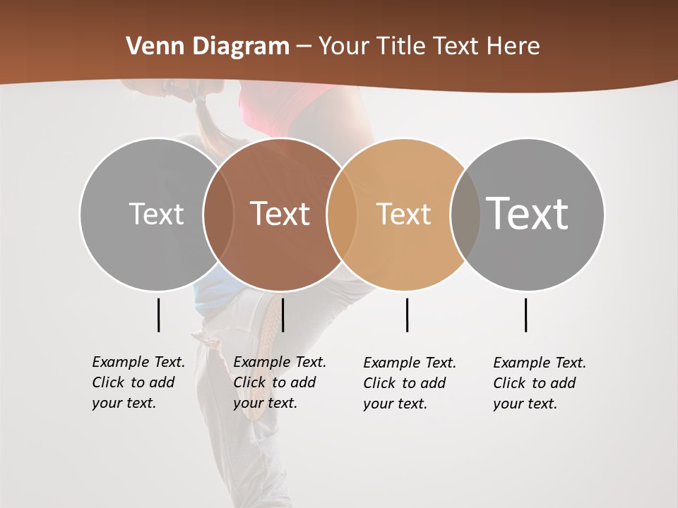 Teenager Pose Flexibility PowerPoint Template