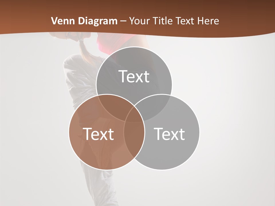 Teenager Pose Flexibility PowerPoint Template