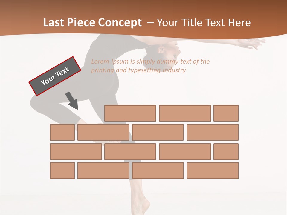Vertical Active Acrobat PowerPoint Template