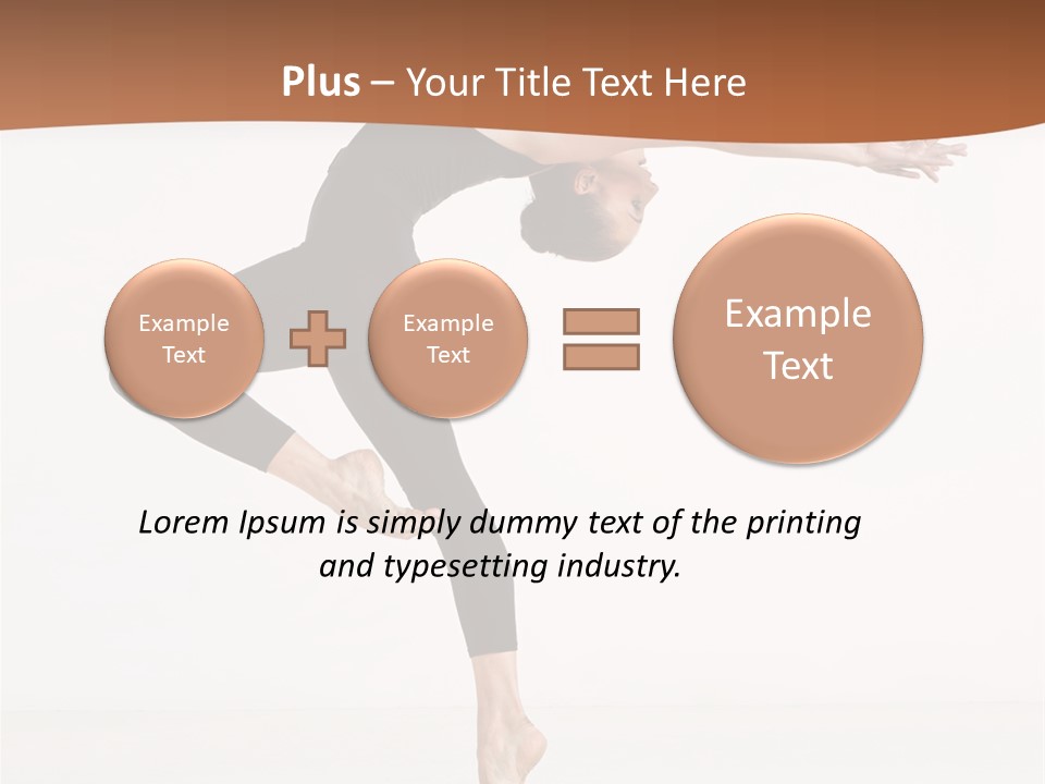 Vertical Active Acrobat PowerPoint Template