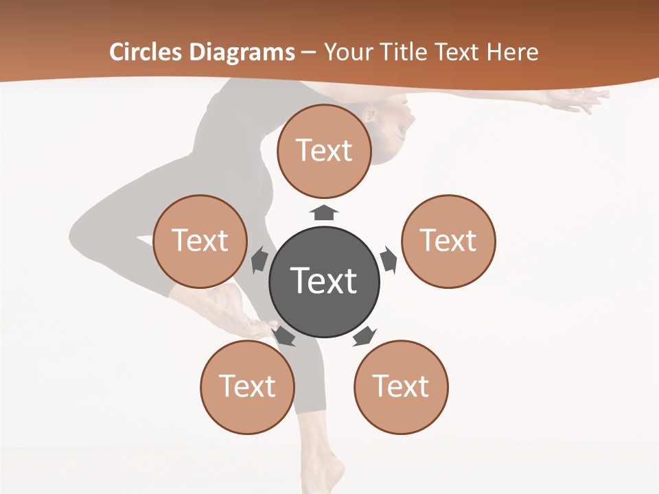 Vertical Active Acrobat PowerPoint Template