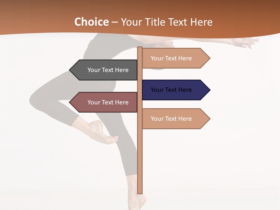 Vertical Active Acrobat PowerPoint Template