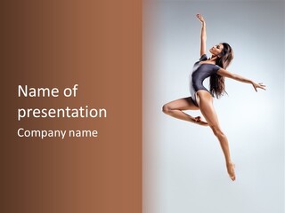 Elegance Jump Attractive PowerPoint Template