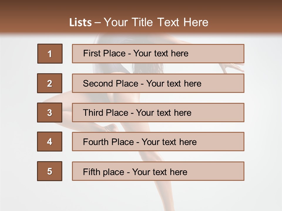Elegance Jump Attractive PowerPoint Template